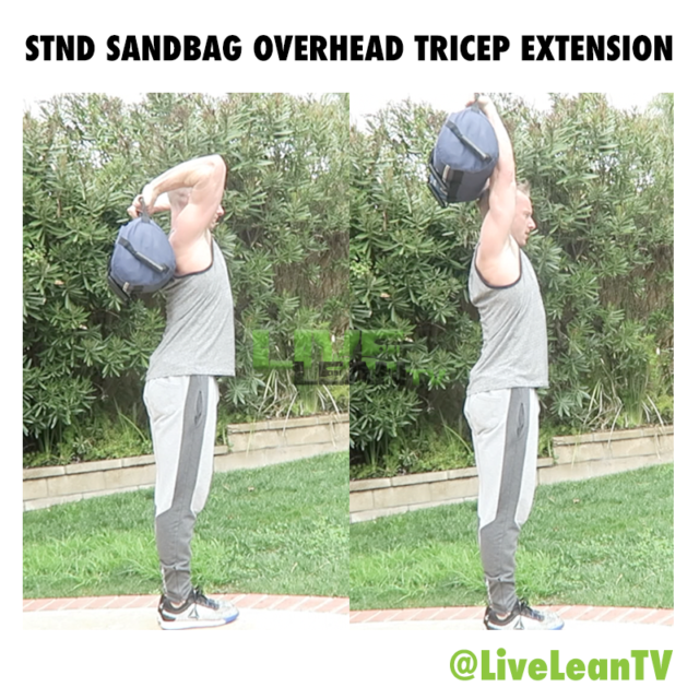 15 Minute Full Body Sandbag Workout Routine Live Lean TV
