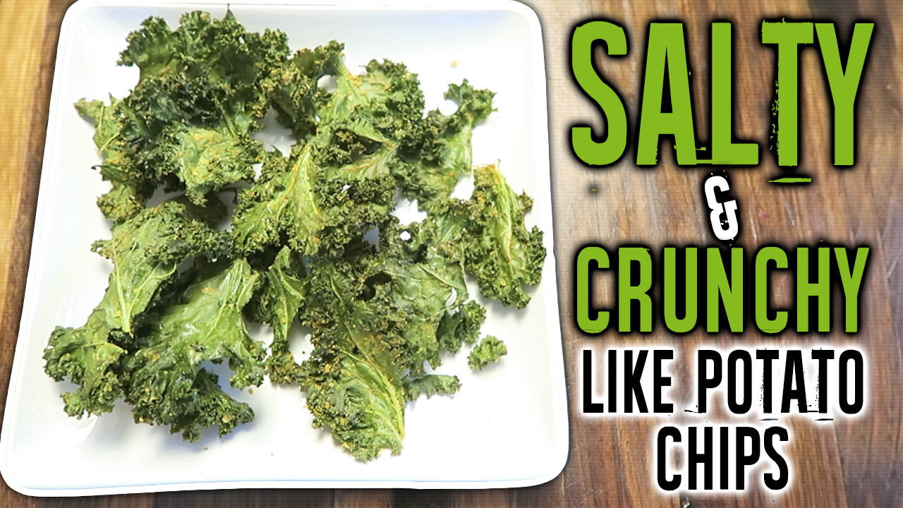 How To Make A Tasty Kale Chips Recipe In The Oven Live Lean TV