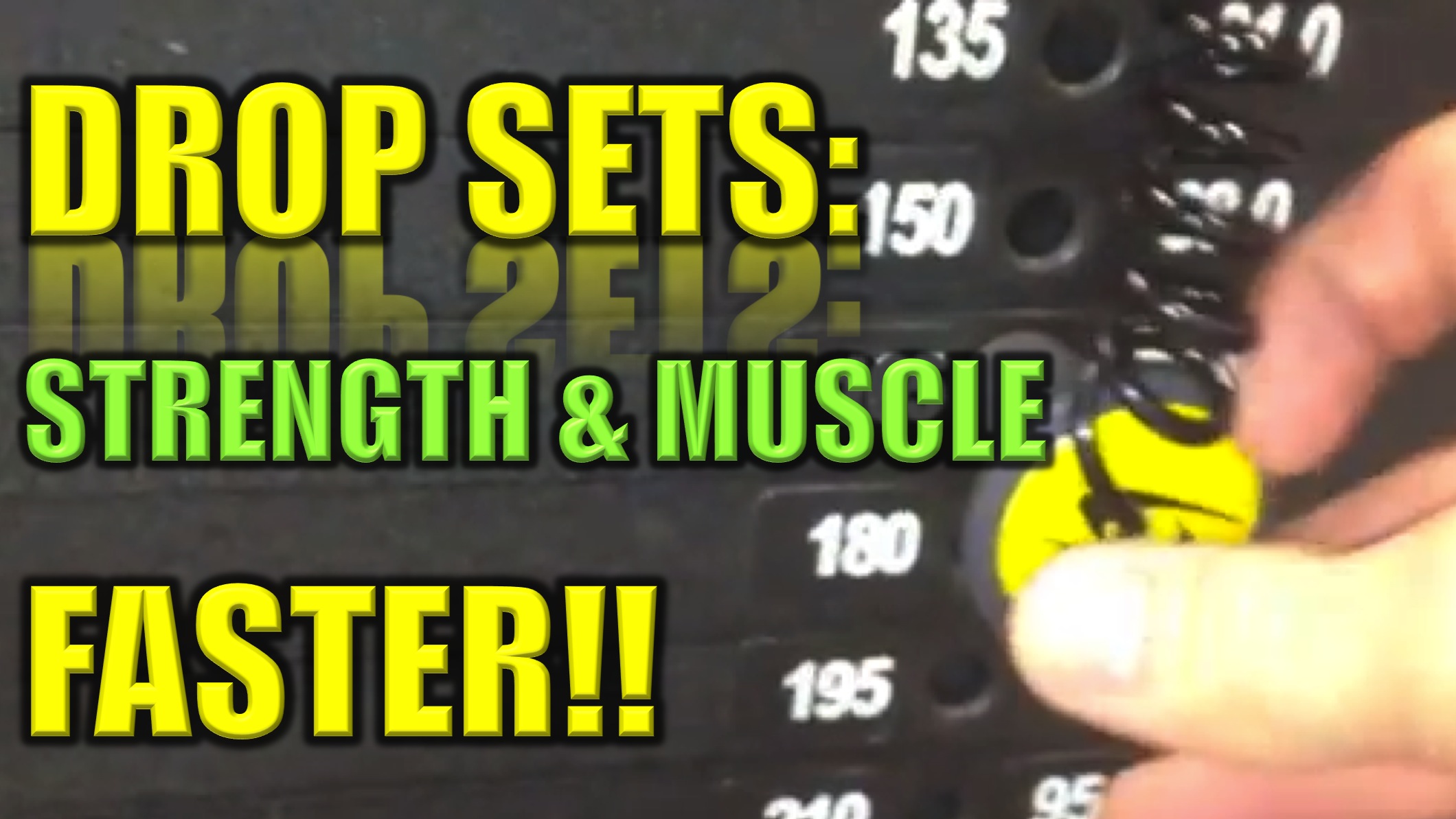 Drop Sets To Increase Strength & Muscle Faster LLTV Live Lean TV