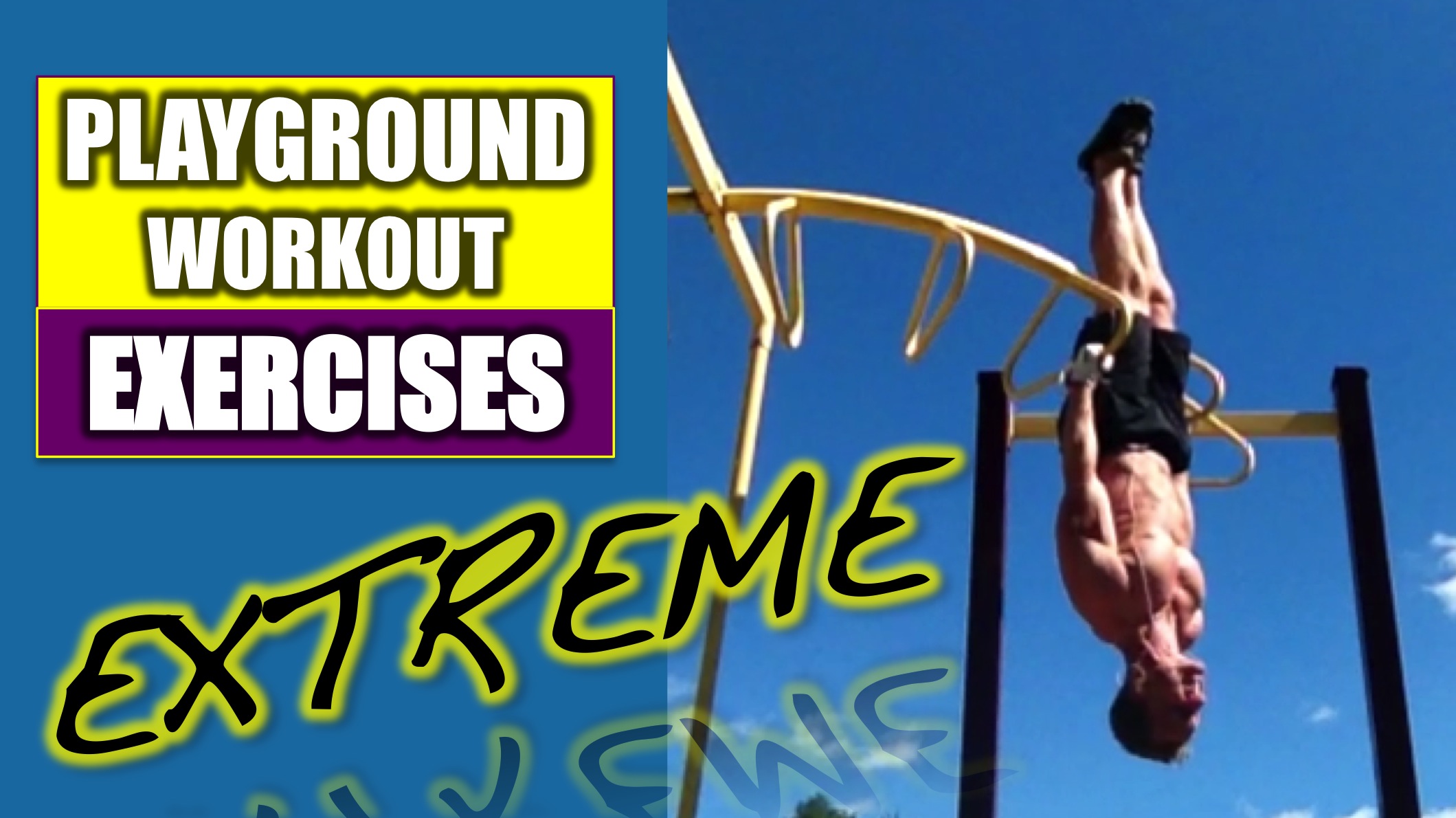 Playground Workout Exercises To Get You Lean (Extreme!!) Live Lean TV
