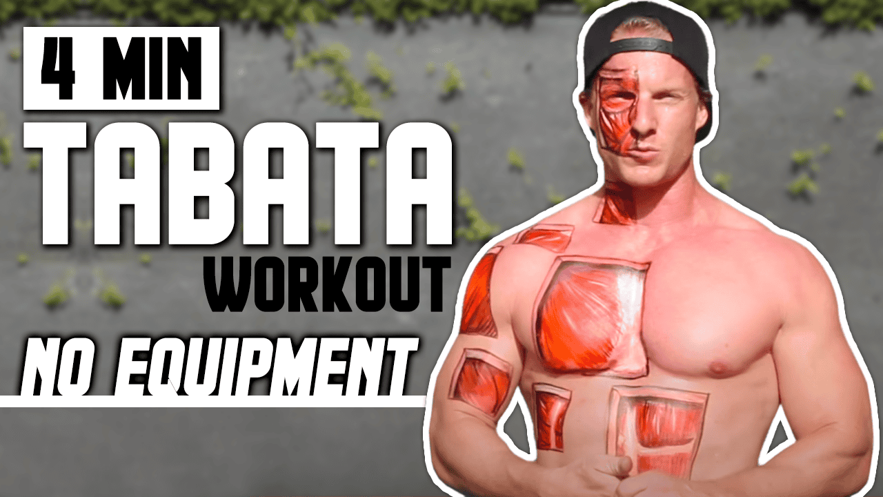 4min Tabata 4 Minute Full Body Tabata Style Workout Natalie Jill