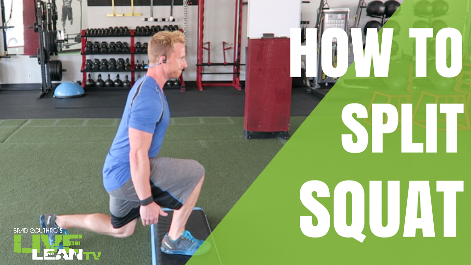 How To Do A Split Squat | Exercise Video and Guide - Live Lean TV