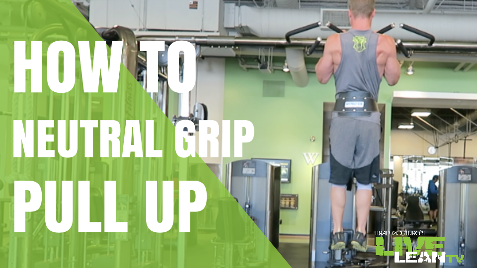 How To Do A Weighted Neutral Grip Pull Up Exercise Video and Guide