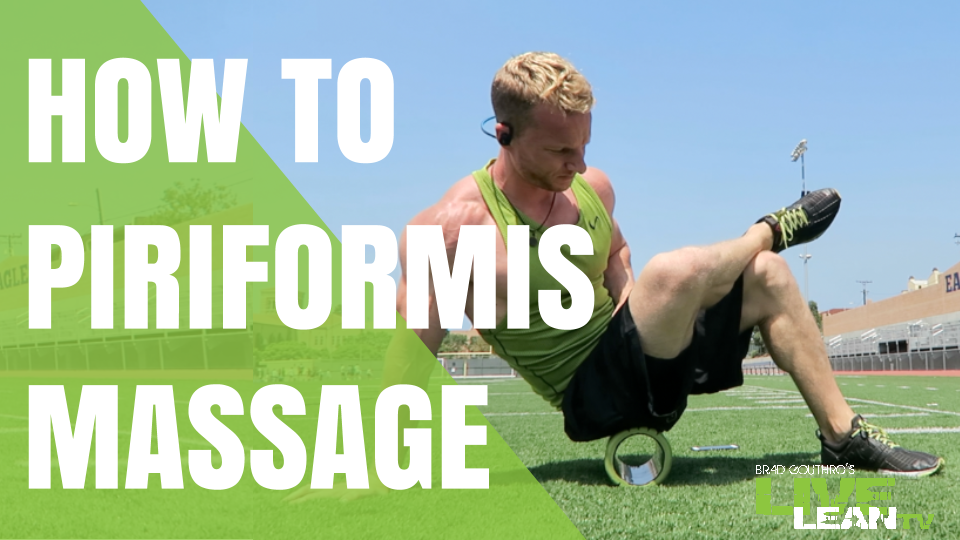 How To Do A Foam Roller Piriformis (Glutes) Massage Exercise Video
