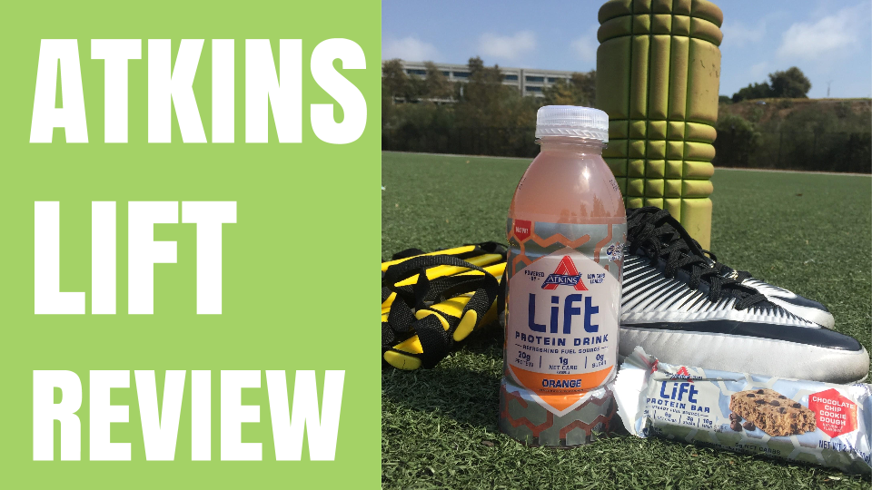 Atkins Lift Protein Bar and Drink Review Live Lean TV
