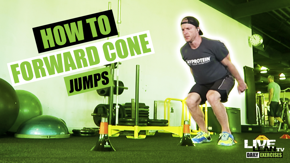 How To Do FORWARD CONE JUMPS Exercise Demonstration Video and Guide