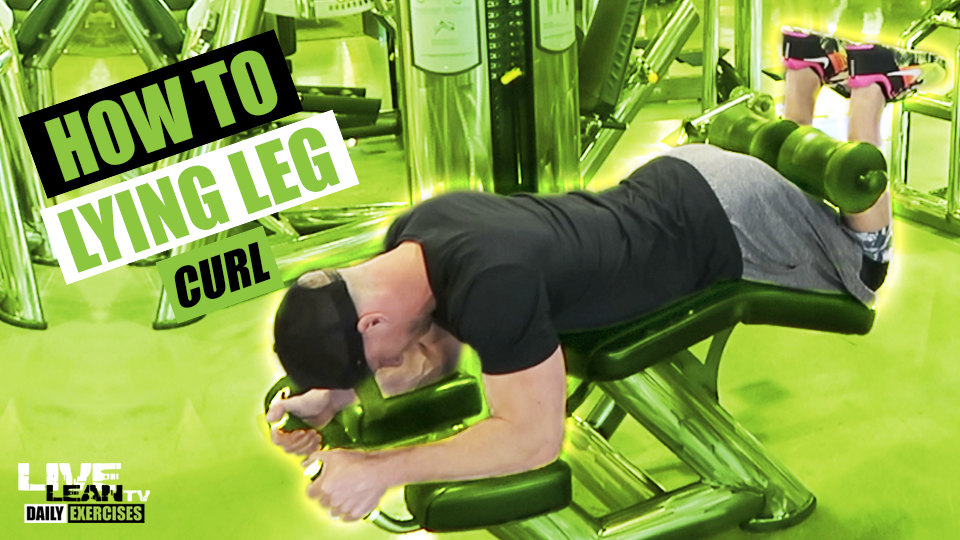 How To Do A LYING LEG CURL Exercise Demonstration Video and Guide
