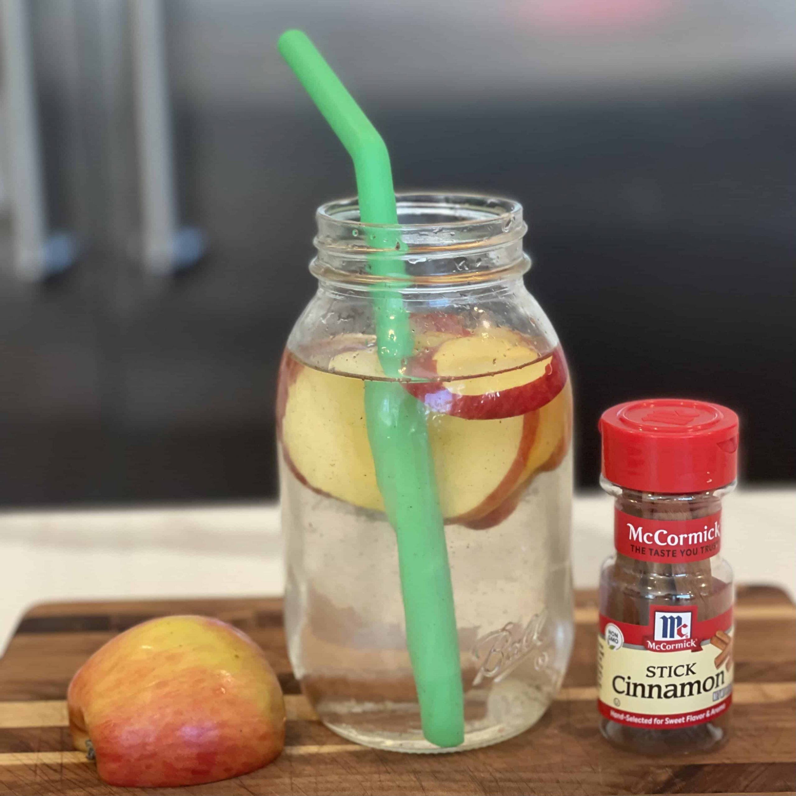Apple Cinnamon Infused Water
