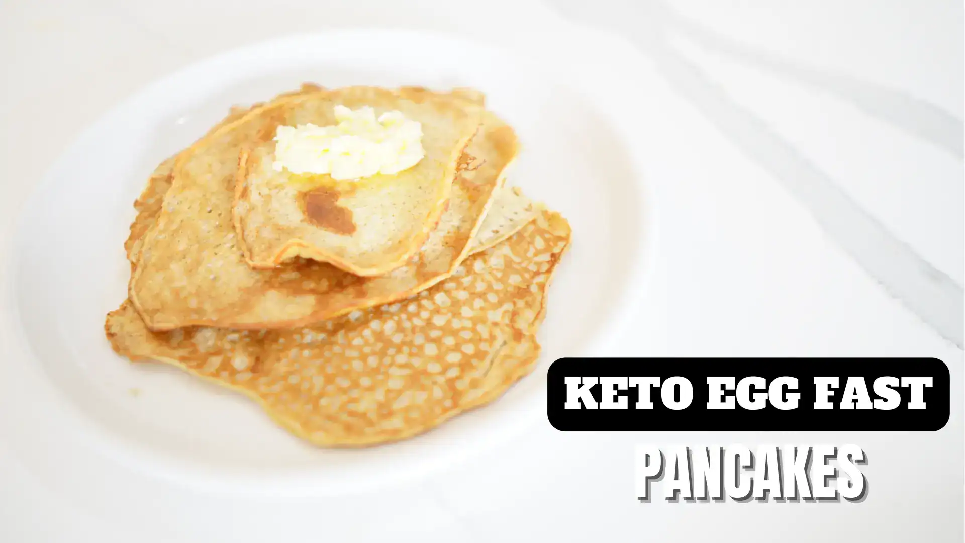 Keto Egg Fast Pancakes