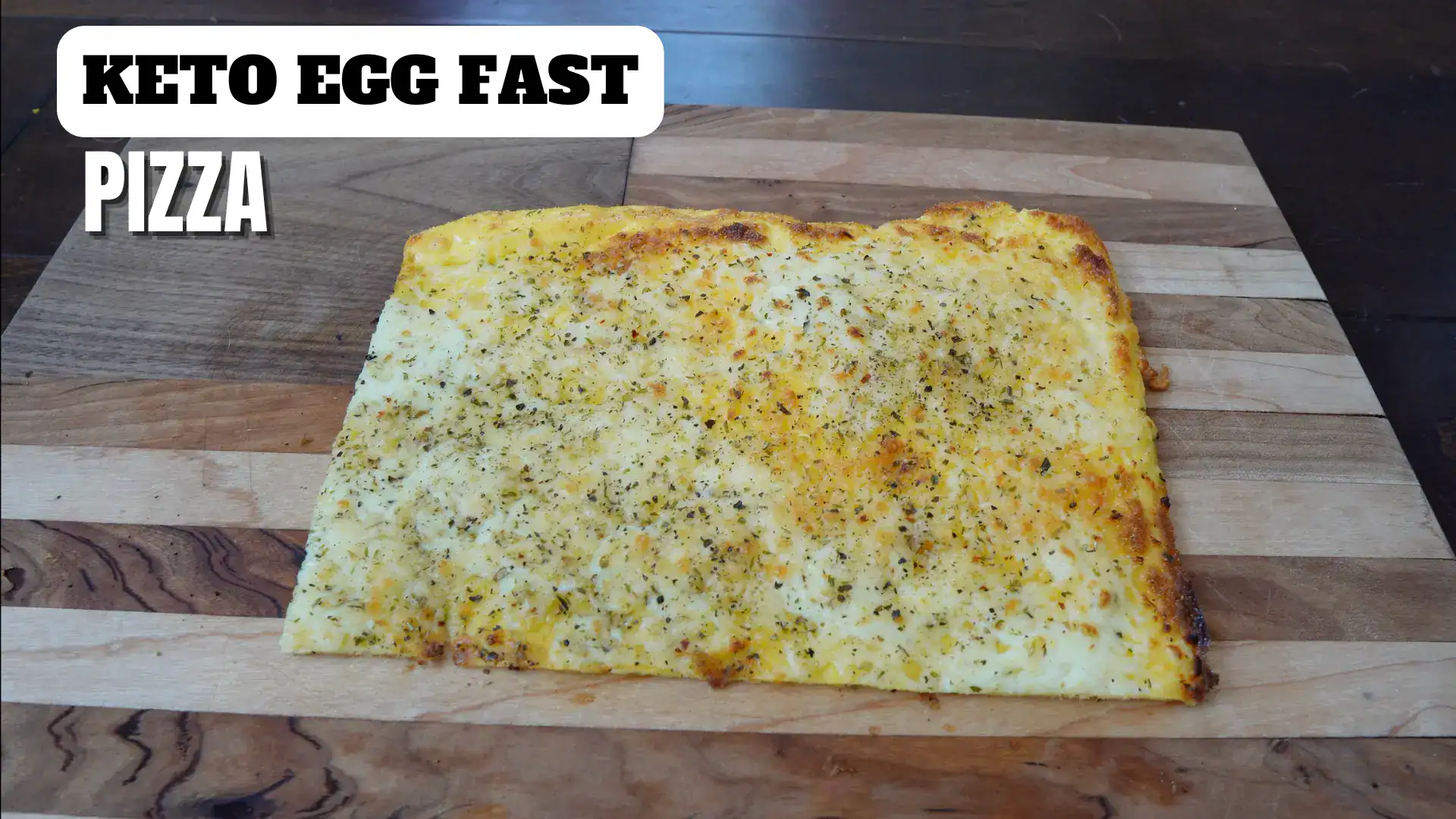 Keto Egg Fast Pizza Recipe
