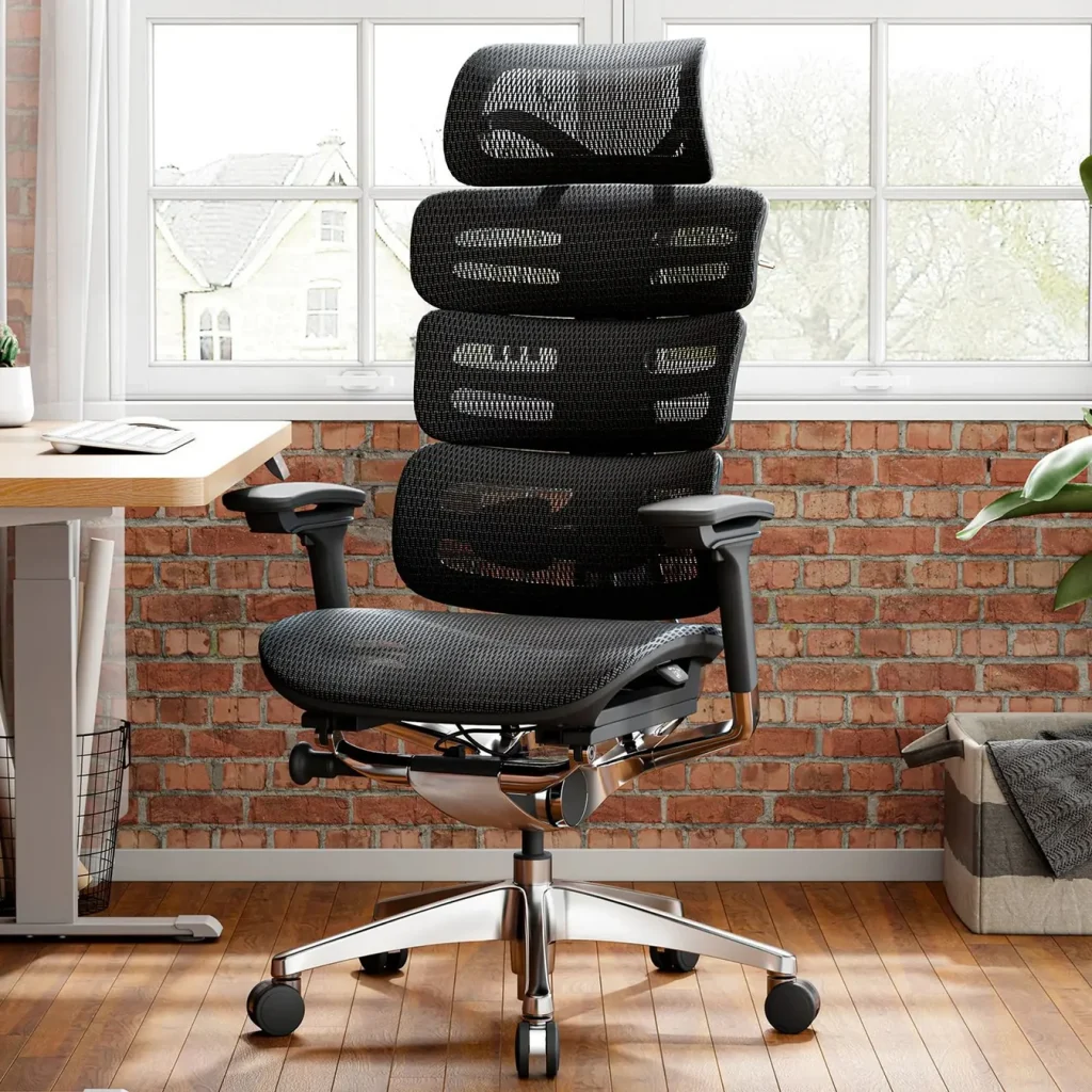 Odinlake 02 (Ergo Max 747) Ergonomic Office Chair And Desk Setup Review